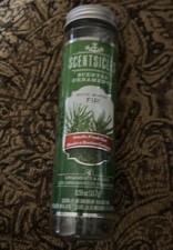 2 Bottles Scentsicles White Winter Fir 4 Ct Scented Ornaments Smells Fresh Cut