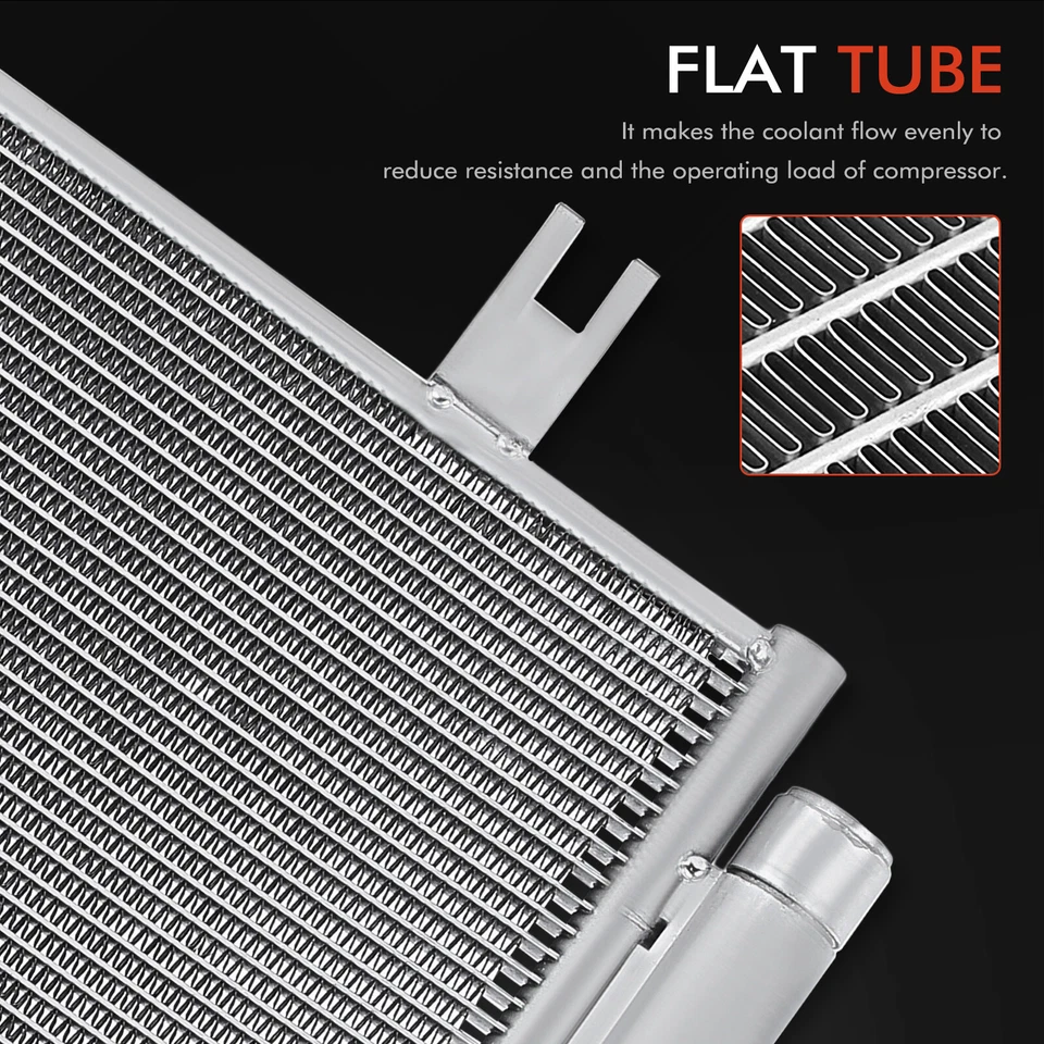 Condensador AC com receptor secador e suporte para Mazda CX-9 2016-2022 L4 2,5L - Imagem 3 de 4