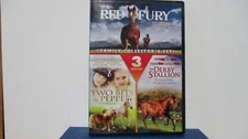 THE RED FURY - TWO BITS - PEPPER  THE DERBY STALLION - DVD - MINT cond - ED18-72