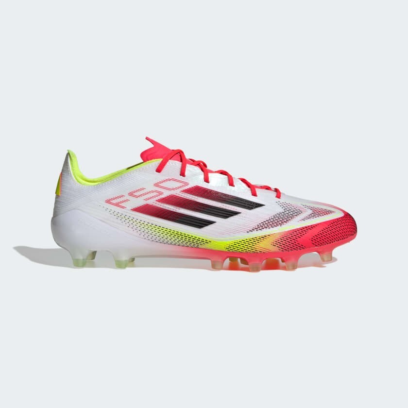 adidas Soccer Cleats F50 ELITE AG White/Core Black/Solar adidas Soccer Cleats F50 ELITE AG White/Core Black/Solar