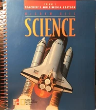 McGraw-Hill Science, Volume 1 Teacher’s Multimedia Edition 2000 Edition Like New