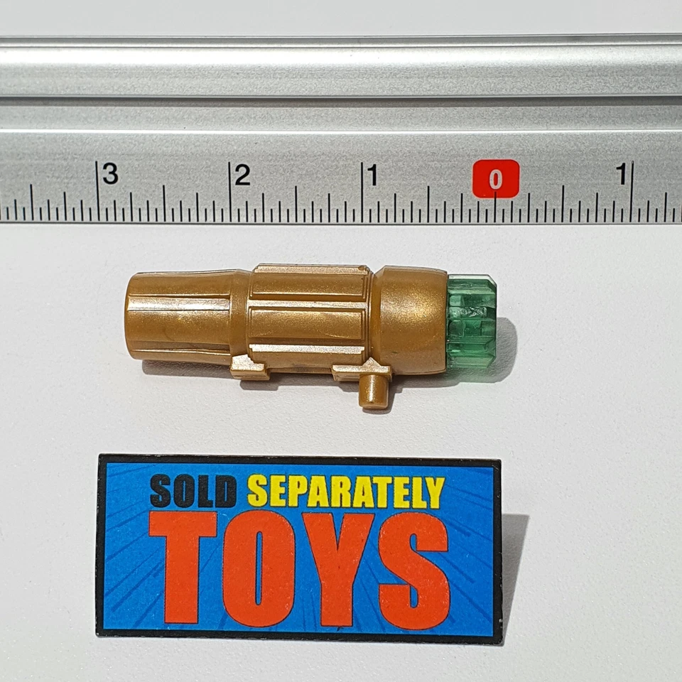 Transformer Machine Wars Sandstorm LEFT THRUSTER KB Toys Exclusive gold part - Image 2 of 4