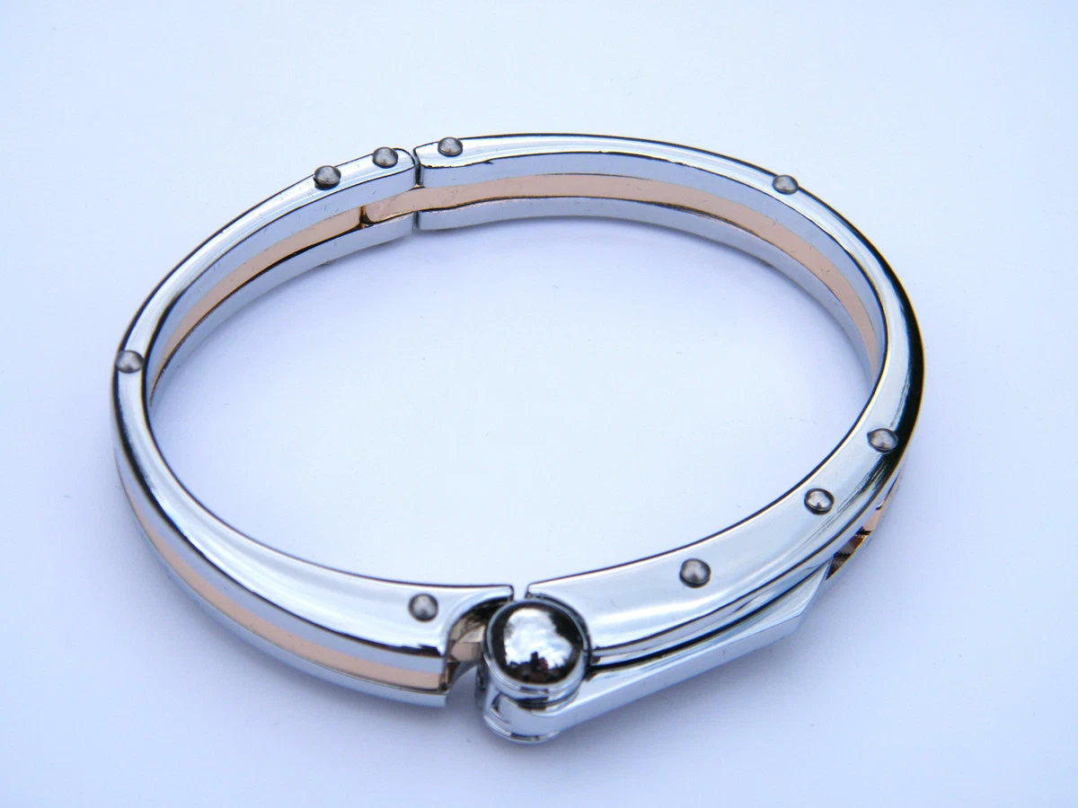 Mens stainless clearance steel bracelets ebay