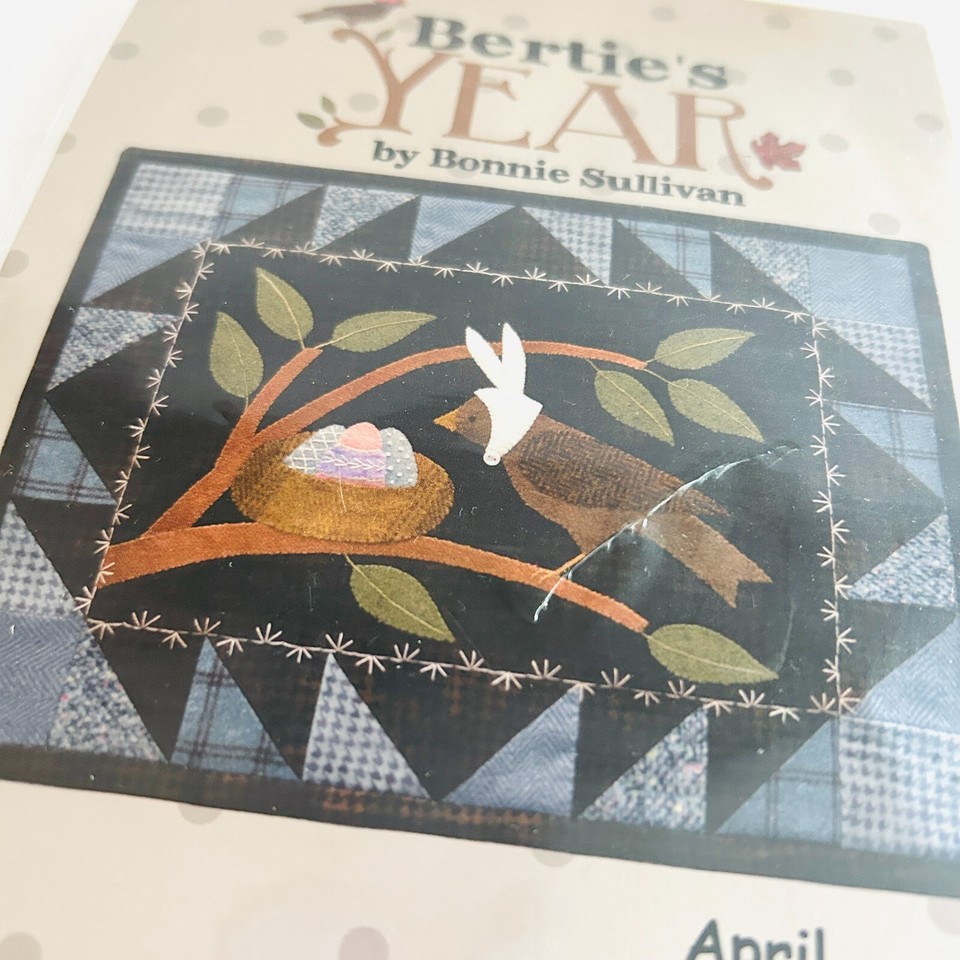 All Through The Night Berties Year April Bonnie Sullivan Quilt Kit 2013