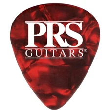 PRS Paul Reed Smith 12-Pack Red Tortoise Celluloid Guitar Picks, Medium