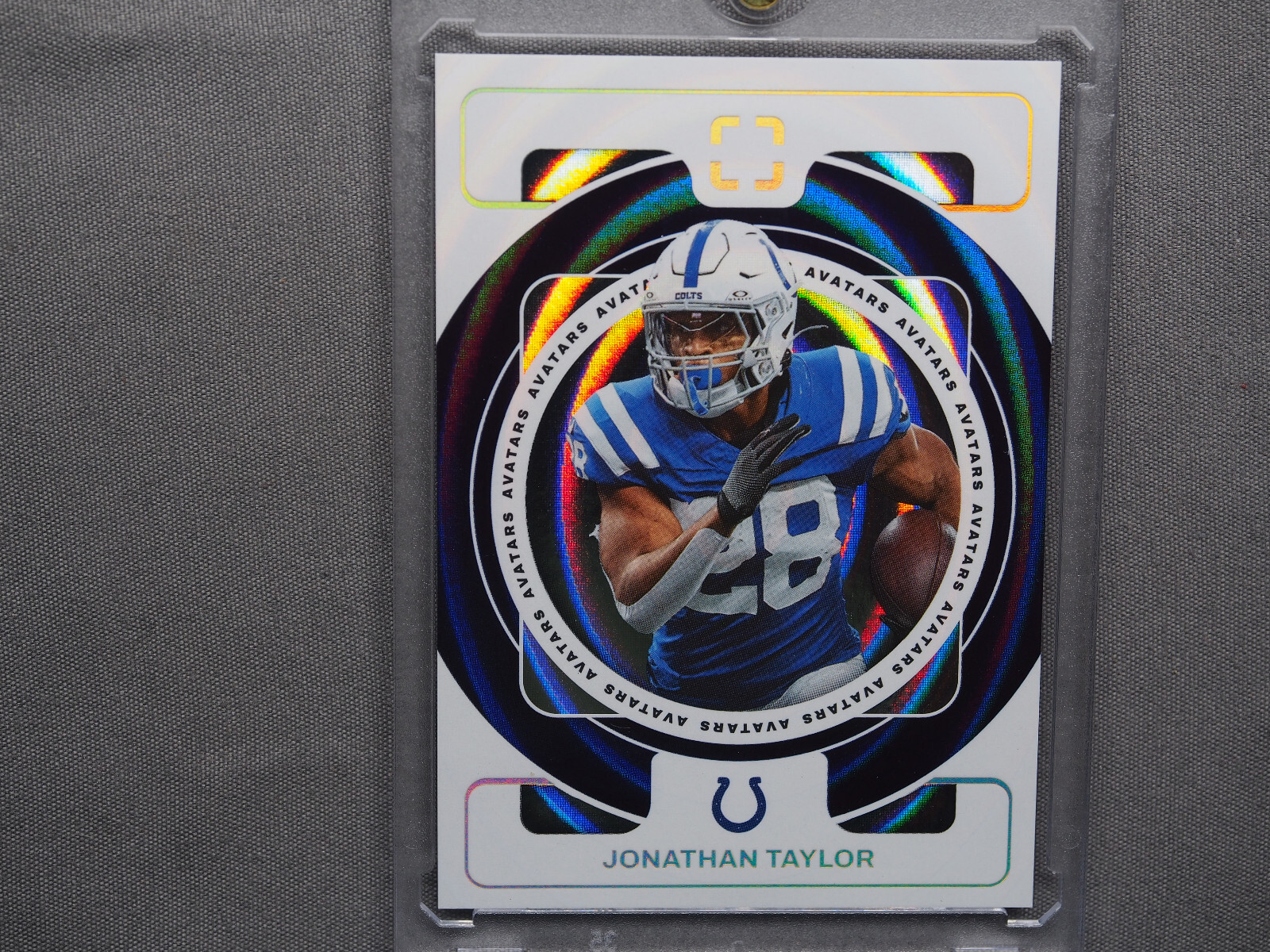 2024 Panini Photogenic: Avatar SSP CASE HIT - Jonathan Taylor #17
