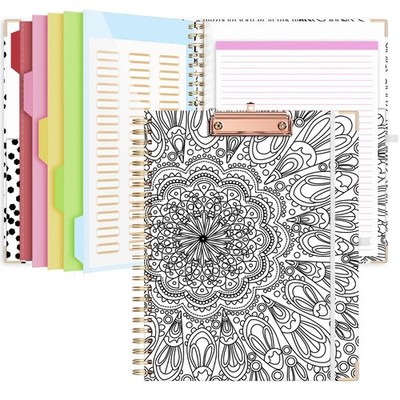 Clipboard with Storage, Clipboards for Letter Size, Clip Board with 5 Folders...
