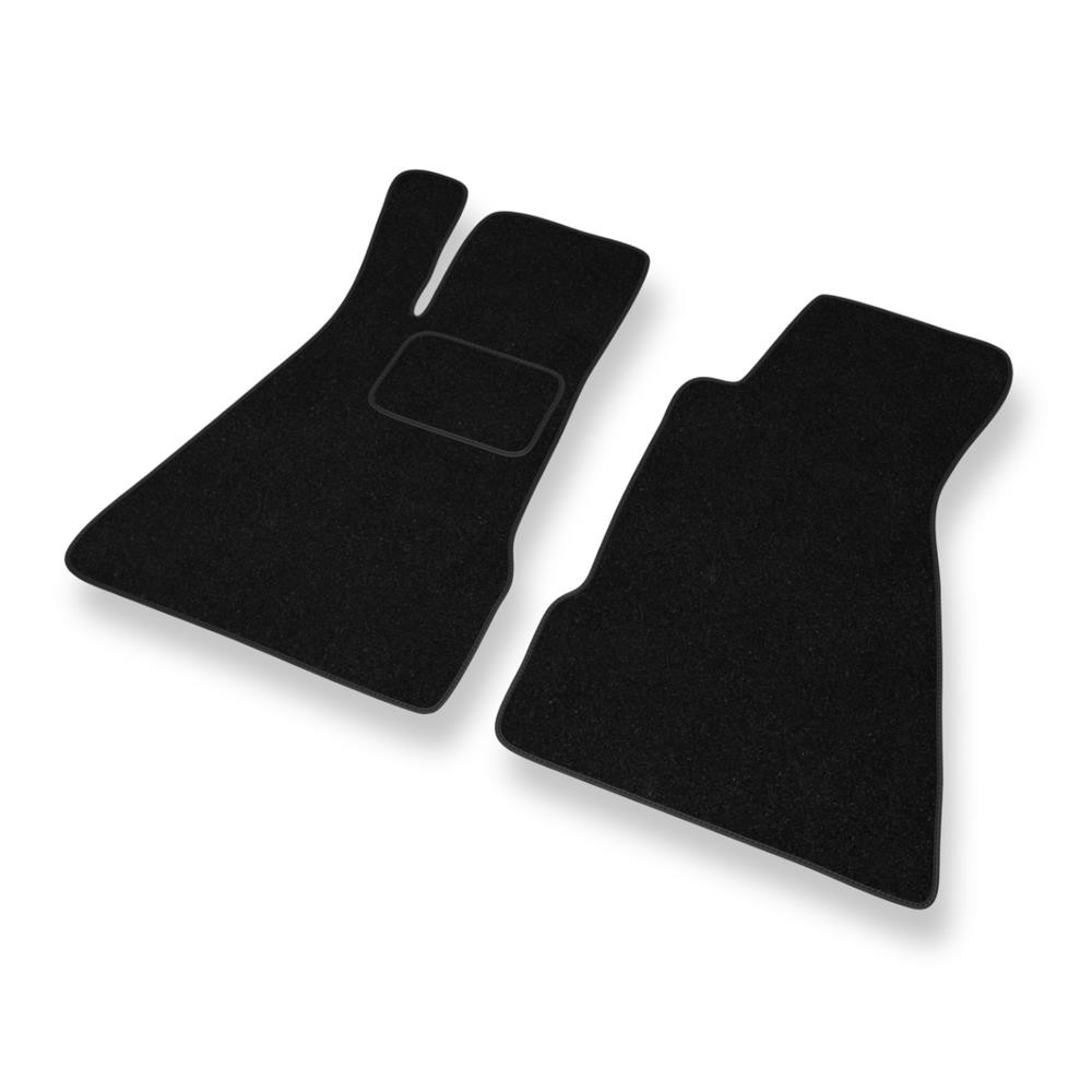 Alfombrillas de fieltro para Smart Roadster I Coupé, Roadster (2002-2006) Negro