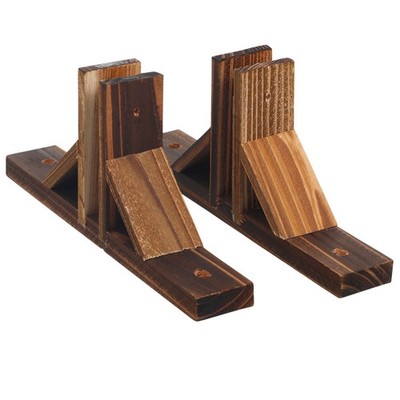  2 stücke Multi-verwenden Zaun Unterstützung Holz Hof Zaun Befestigung Basis
