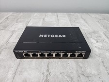 NETGEAR GS308EP 8 Port Gigabit Ethernet Smart Managed Plus PoE NO AC CORD READ 