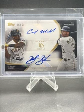 2023 Topps Dynamic Duals Ke’Bryan Hayes / Cal Mitchell Dual Auto /50 Pirates