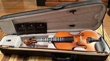 Mendini Cecilio MV300 4/4 Full Size Violin Outfit w/ Case, extras. Ready to play