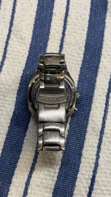 ロッシーニメダル　１９６８年製 Men's RARE Fossil Big Tic Jr 8141 SS Animated Watch W/ Digital