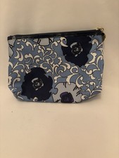 Estee Lader Blues & White Make Up Bag Brand New