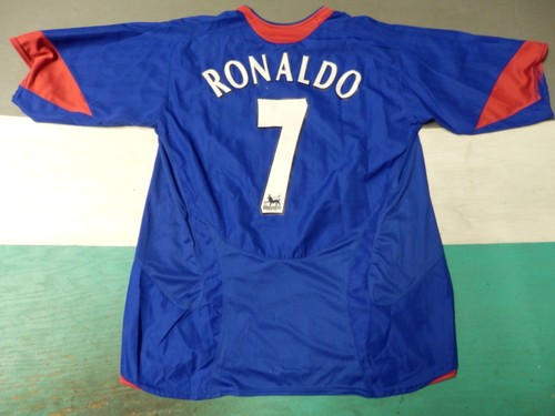 Trikot Nike Cristiano Ronaldo Manchester United Total 90 Blau Herren XL 2004-06 - Bild 4 von 5