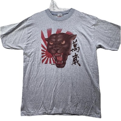 VTG Deadstock Single Stitch Rowdy Roddy Piper Panther WWE Wrestler Tee Shirt L