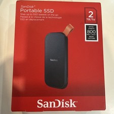 SanDisk 2TB Portable SSD External Solid State Drive SDSSDE30-2T00-G26 Sealed New