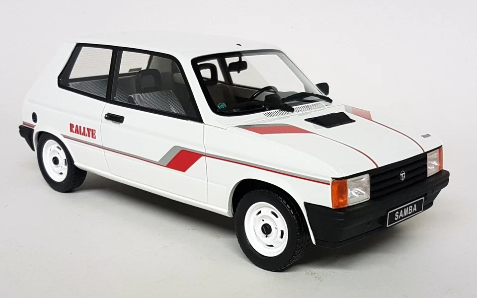 Otto 1/18 Scale Resin - OT694 Talbot Samba Rallye 1983 White - Image 3 of 4