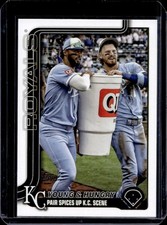 2025 Topps Update MJ Melendez Bobby Witt Jr. #US209 Royals