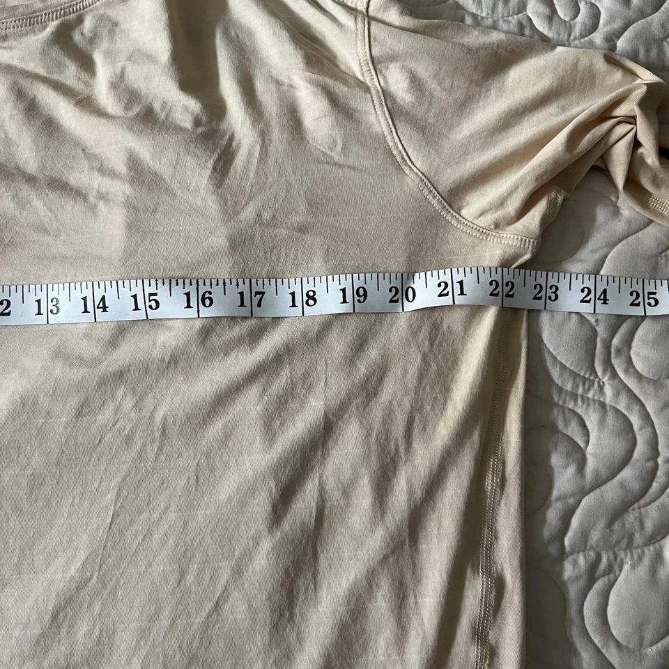 Camisa Lululemon Back In Action Rayas Manga Larga Talla 4 Usada Foto 2 de 4