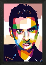 Awesome WPAP Pop Art Framed Wall Art Poster Canvas Print Picture