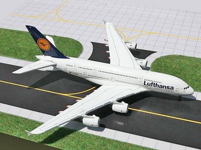 Lufthansa Airbus A380 D-AIMA GeminiJets GJDLH653 Scale 1:400 RARE