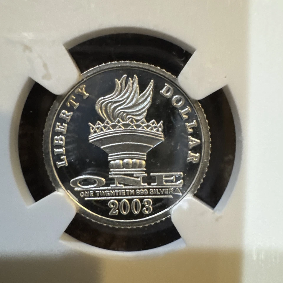 2003 S $1 Medal Liberty Dollar PF67 Ultra Cameo Extremely Rare Coin - Image 4 of 4