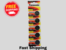 PANASONIC CR2016 LITHIUM 3V BATTERY 5Pcs