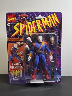 Marvel Legends: Spider-Man Retro Chameleon Action Figure New Hasbro 