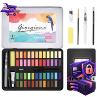 Aquarell-Farbkasten 48 Farben Wasserfarben-Set FüR Reisen KüNstlerbedarf 0,001 L