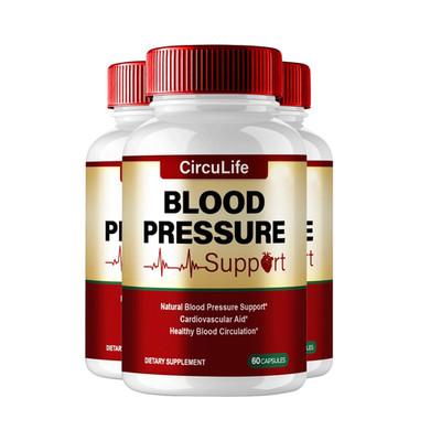 3-Pack CircuLife Blood Support Capsules, Circu Life for Blood Pressure -180 Caps