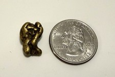 Natural Gold Nugget 7.52 grams Great specimen Unique Shape Found In Alaska 5356.25 per troy oz