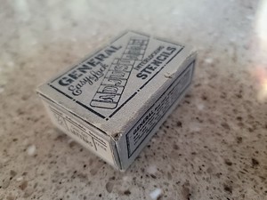 Vintage General Easy Lock 1/2" Adjustable Interlocking Stencils In Orginial  BOX