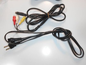 Sega Saturn console HST-3210, 1 controller, power cable, cable Working Tested JP