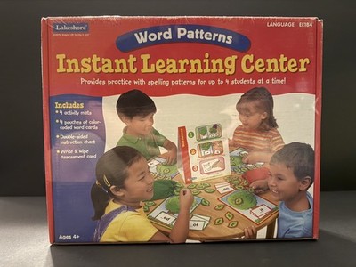 Lakeshore Word Patterns Instant Learning Center Educational Homeschool Beginner