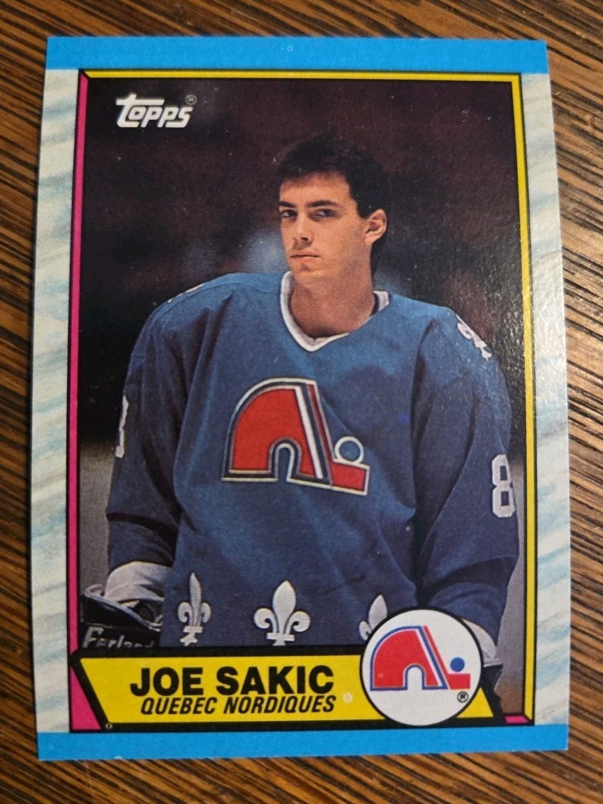 1989-90 Topps #113 Joe Sakic  Rookie RC