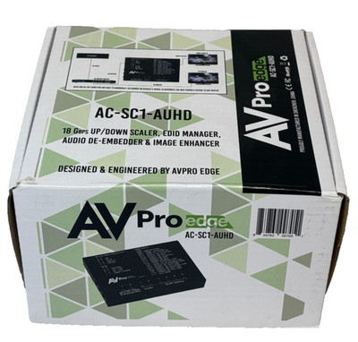 AVPro Edge AC-SC1-AUHD, 4K HDMI 18 Gbps Up/Down Scaler - New