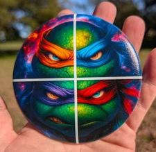 New custom Dynamic Discs Fuzion mini 4" JUDGE Placement marker