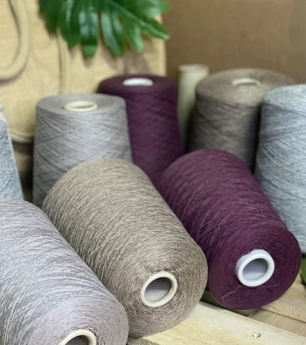 Cashmere Silk Yarn Cone Merino Wool Lace Weight Knitting Crafts USA TARIFF FREE