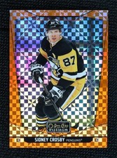 2024-25 O-Pee-Chee Platinum Orange Checkers 14/25 Sidney Crosby #20 11jd