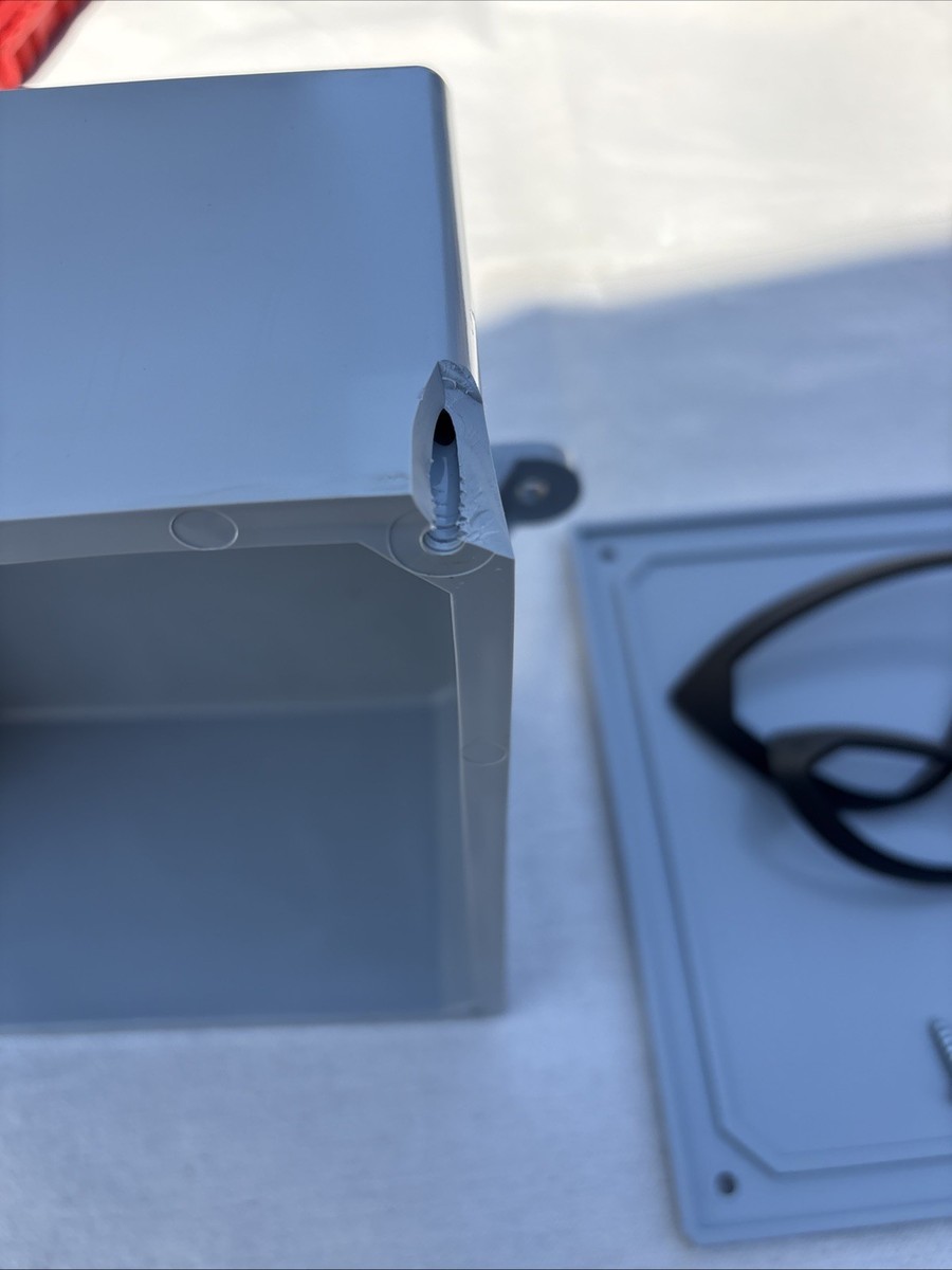 Cantex 5133712 Electrical Box, Surface Mount Box Type, 8 x 8 x 4