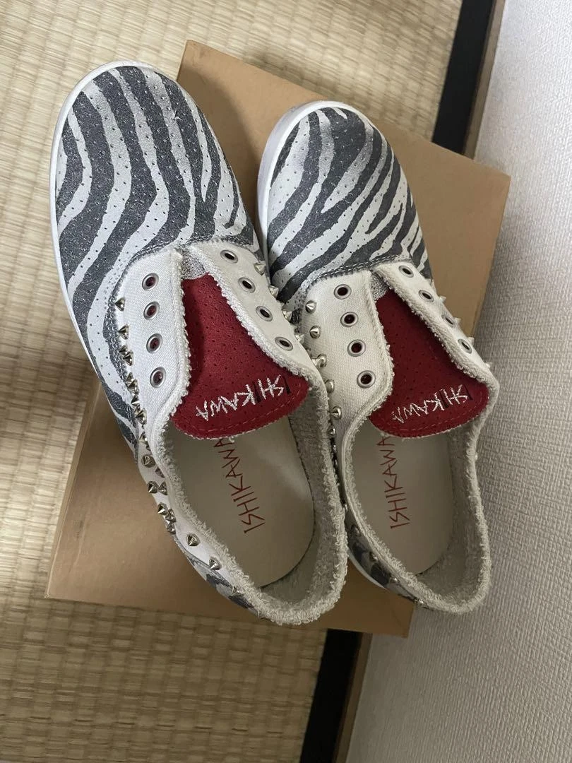 GOLDEN GOOSE Sneakers Ishikawa Gol Goose borchie uomo 7 5US 40 Italia come nuove fondo di magazzino