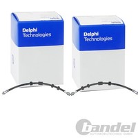 2X Delphi BremsschlÄUche Vorne Beidseitig Passend FÜR Volvo XC60 Links+Rechts |