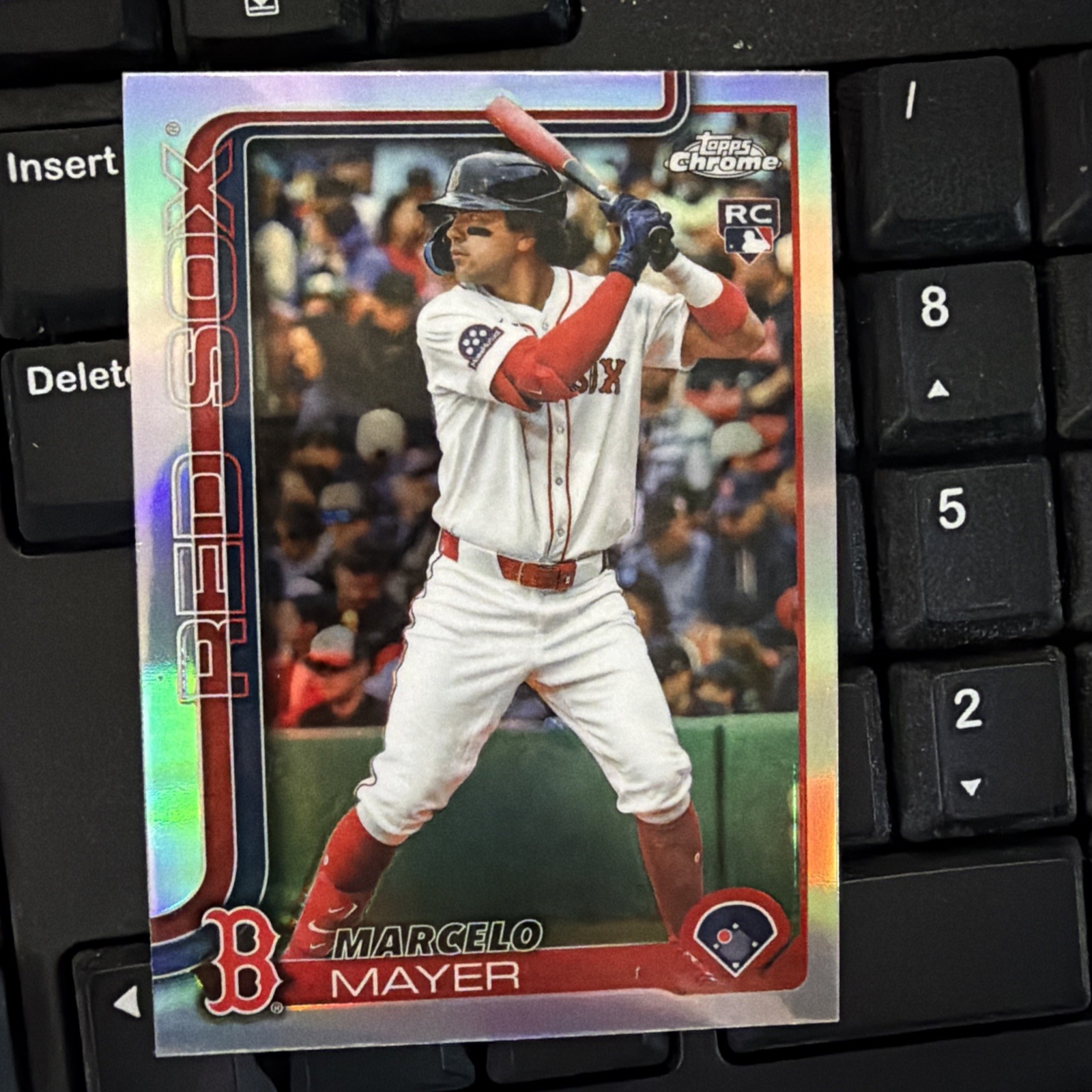 2025 Topps Chrome Update Series - Marcelo Mayer #USC9 Refractor (RC)