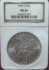1902-O Morgan Silver Dollar PCGS MS64 S$1 New Orleans Minted No Reserve
