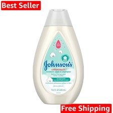 Johnson's CottonTouch Newborn Baby Body Wash Shampoo, Gentle Tear-Free, M...