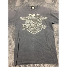 Vintage Harley Davidson Eagle Graphic T-Shirt Mens Medium Single Stitch USA Made