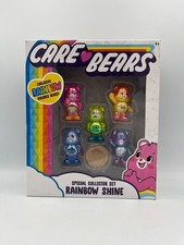 Care Bears Special Collector Set Rainbow Shine w/ Special Care Coin NIB