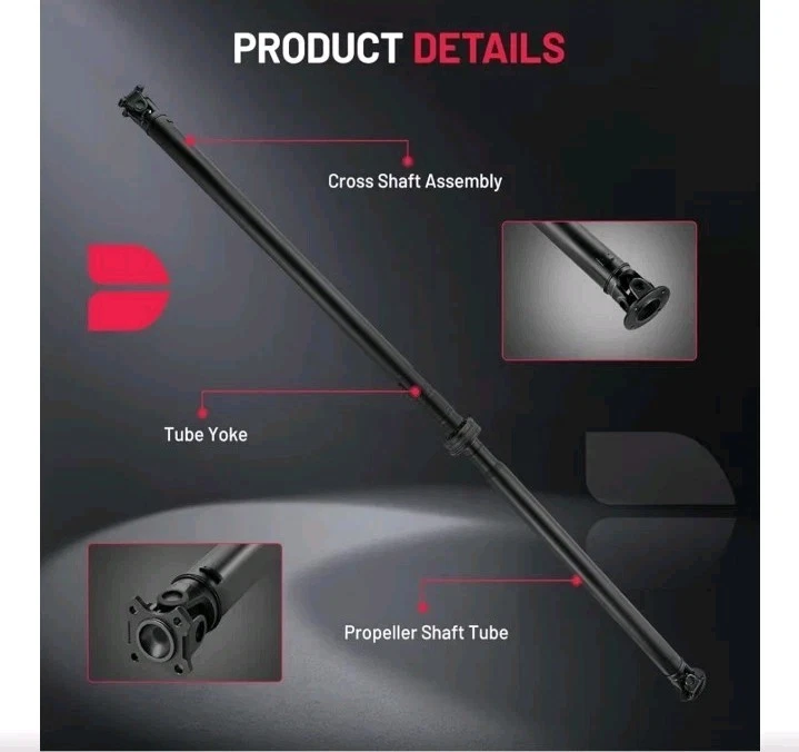 Conjunto de eje de transmisión trasero 976-345 Nissan Pathfinder Infiniti 2013-2021 Foto 4 de 4