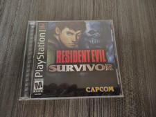 Resident Evil Survivor (Sony Playstation 1 ps1) Manual Reg Complete